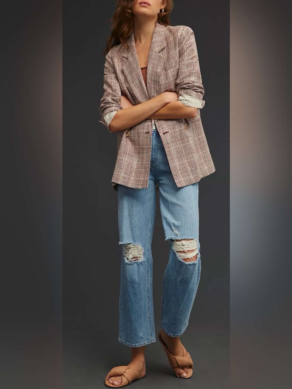 Maeve Double-Breasted Blazer
